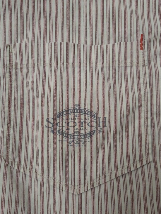 VTG Rare Scotch And Soda Pearl Button Up Union Made XL - Picture 2 of 13